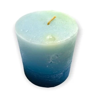 Handcrafted Timber Scented Candle (Blue) - Picture 1 of 12