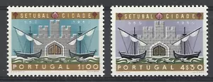 1961 Portugal Sc# 873-74 set. 100th Anniversary of City of Setubal - MNH Cv$16 - Picture 1 of 1