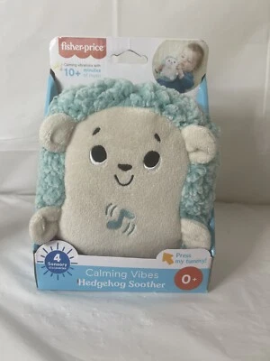 NUEVO chupete Fisher Price calmante vibraciones y vibraciones erizo  Foto 1 de 4