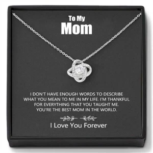 【Mother's Day】 Pendent Necklace. Gift for Mom with message card and gift box - Picture 1 of 5