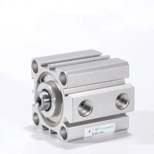 SDA63*5/10/15/20/25/30/35/40~100mm Pneumatic Double Acting Compact AIR Cylinder - Picture 1 of 28
