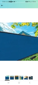 iCover Sichtschutz Zaun, Garten Windschutzgitter Schattensegel Netz Absperrung 8x25 - Bild 1 von 5
