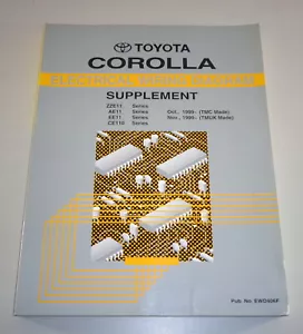 Manual de Taller Eléctrico Alambrado Diagrama Toyota Corolla Desde 10/1999 - Imagen 1 de 1