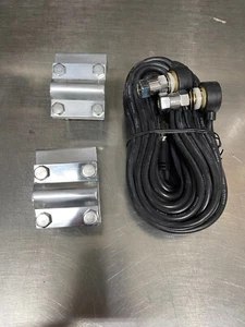 DUAL 3 WEGE SPIEGELHALTERUNG KIT MIT 18' DLX. CO-PHASE 95 % SCHILDUNG KOAX PL-3/8" NIETEN - Bild 1 von 3