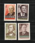  RUSSIE 1973-74 SC 4154-57 FAMOUS PEOPLE MNH # 7312C
