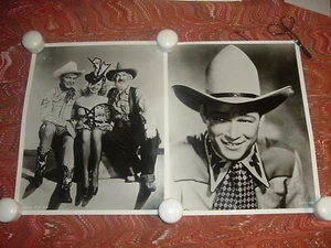 Roy Rogers & Trigger Plus Dale, Gabby VTG Bandana Scarf, Horseshoe Belt Buckle, - Picture 1 of 11