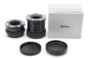 【UNUSED in BOX】Mamiya RB67 Auto Extension Tube No.1 45mm No.2 82mm From Japan