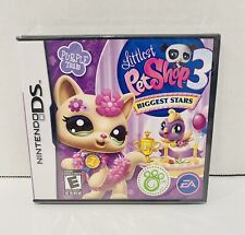 Littlest Pet Shop 3 Biggest Stars Purple Team Nintendo DS NEW SEALED Ships Fast