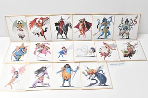 Shin Megami Tensei Art Shikishi farbiges Papier 16 Sorten ATLUS 2021 - Bild 1 von 16