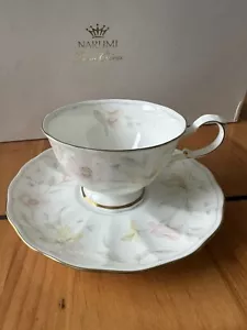 1950’s Narumi Bone China 9296 Tea Cup & Saucer Set 6 Saucer 6 Teacup - Picture 1 of 2
