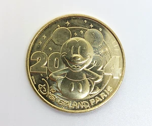 Disneyland Paris Sammlerstücke Souvenirmünze - Mickey Mouse Jahr 2024 - Bild 1 von 2