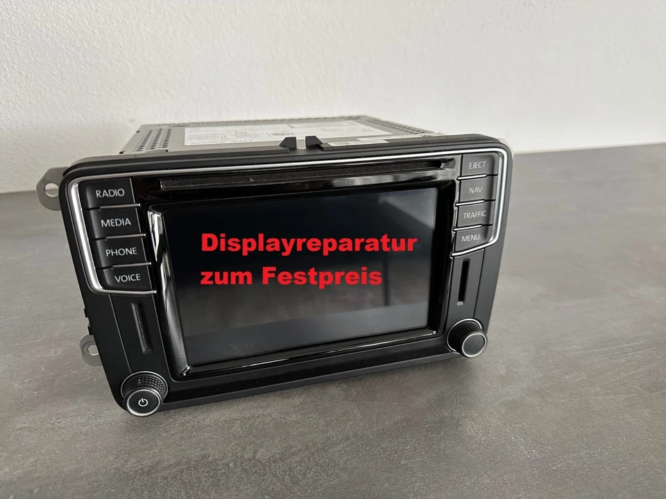 * Touchscreen Display Reparatur VW Seat Skoda DISCOVER MEDIA MIB-STD2 PQ RNS 510 - Bild 1 von 1