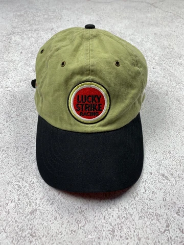 Vintage Lucky Strike Honda Racing Formula Cap Hat Cover