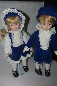MUÑECAS GEMELAS DE PORCELANA MYD de montaje - Imagen 1 de 7