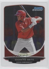 2013 Bowman Prospects Chrome Socrates Brito #BCP62