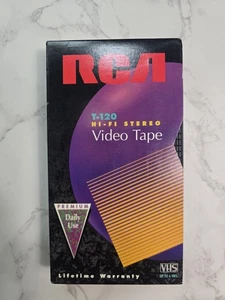 RCA T-120 Stero 6 Hour Mystery Reunion 2001 Recorded Video Cassette VHS Tape  - Picture 1 of 7