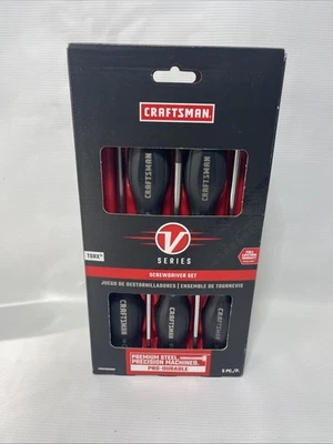 CRAFTSMAN V-SERIES Torx Screwdriver, 5 Piece (CMHT65630V) Brand New - Image 1 of 4