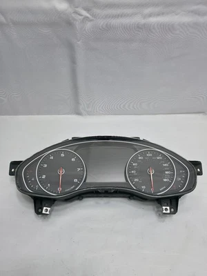 12-18 Audi A6 A7 C7  115K* Instrument Cluster Speedometer Gauge OEM 4G8920984K - Image 1 of 4