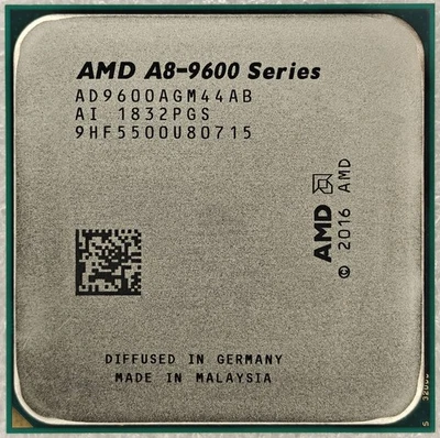 AMD A8-9600 Quad Core ''Bristol Ridge'' Processor 3.1 - 3.4 GHz, FM2, 65W CPU - Image 1 of 3