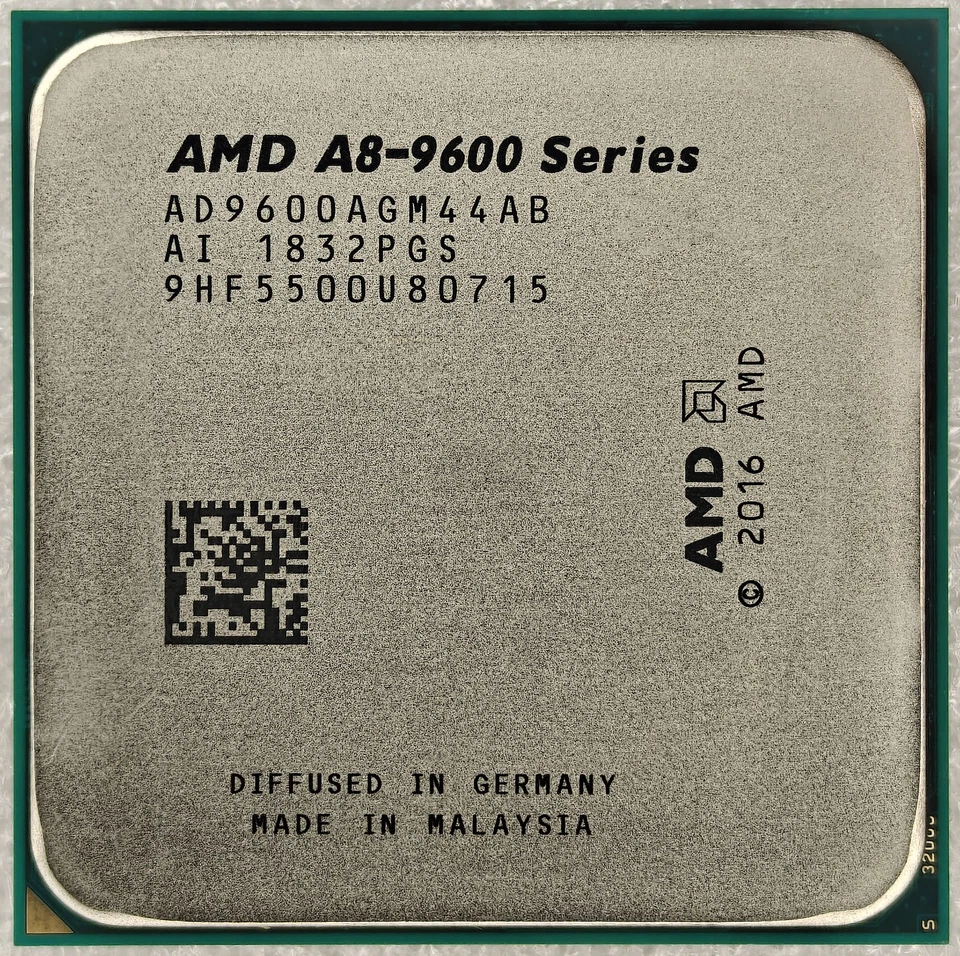 AMD A8-9600 Quad Core ''Bristol Ridge'' Processor 3.1 - 3.4 GHz, FM2, 65W CPU - Image 1 of 3