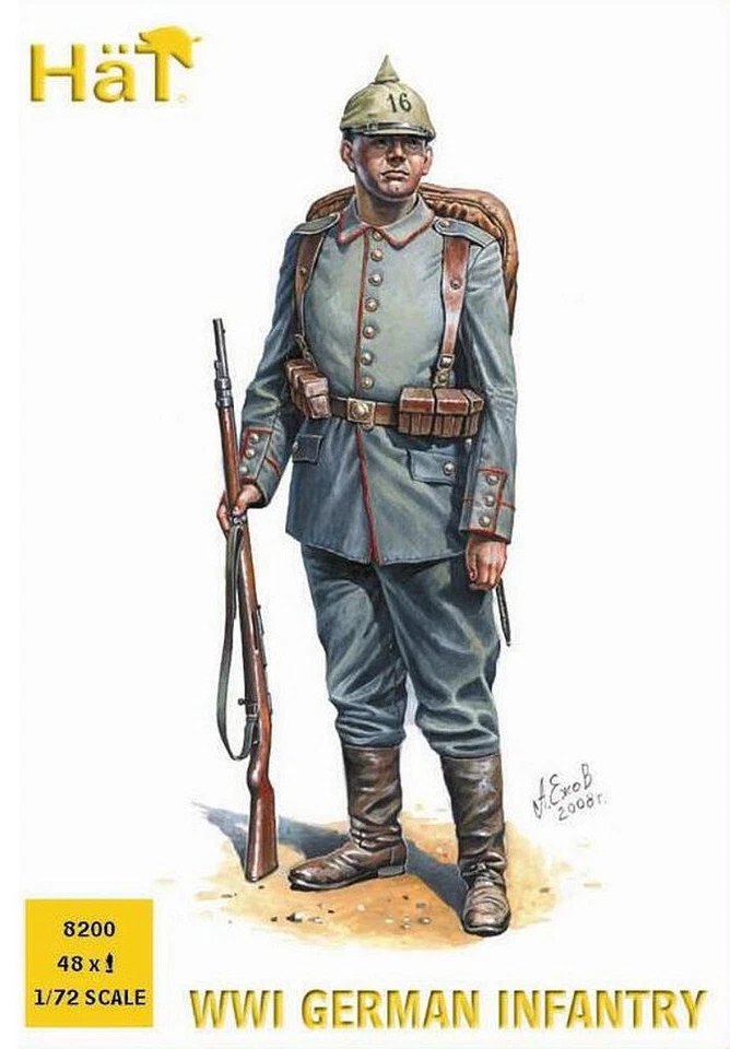 Armourfast 8200 1/72 WW I Deutsche Infanterie - Bild 1 von 1