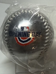 Cleveland Guardians 2022 Opening Day Silver Collector Baseball MLB - Picture 1 of 9