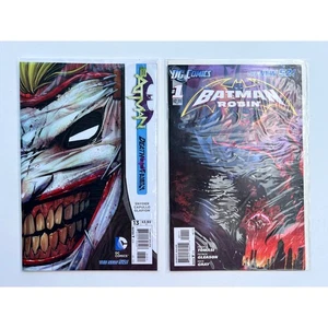 2 Stück Batman Tod der Familie #13 & Batman und Robin #1 DC Comics Neu 52 - Bild 1 von 3