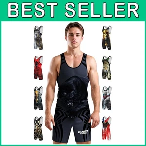 Lightweight Powerlifting Singlet for Athletes - Picture 1 of 8