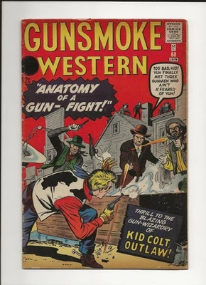 Gunsmoke Western #68 - 1962 - Marvel - Silver Age - Western - Rare Cover - VG - image 1 of 2