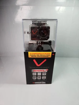 NEW Monster Digital Monster Vision Sports 1080p Action Sports Camera - Image 1 of 4
