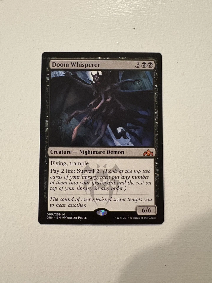 Doom Whisperer (Guilds of Ravnica) - Near Mint (NM) - Magic the Gathering - MTG - Image 1 of 4
