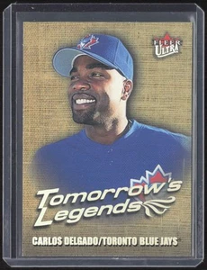 2001 Ultra #3TL Carlos Delgado Tomorrow's Legends - Picture 1 of 2