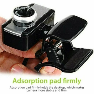 HD Camera Webcam Clip W/ Microphone USB 2.0 For PC Desktop Laptop Cam C6Z1 - Afbeelding 1 van 9