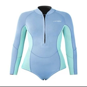 Traje de neopreno Landry para mujer 2 mm manga larga 16/L snorkel DS0410 - Imagen 1 de 7