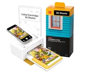 KODAK Dock Plus 4PASS Stampante Fotografica Istantanea (10 x 15cm) + (A4Z) - Imagen 1 de 2