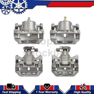 Pinzas de freno delanteras y pasajeros para Chevrolet Malibu 2004 2005 2006 Foto 1 de 4