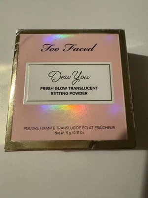 Too Faced Dew You FRESH GLOW TRANSLUCENT SETTING POWDER POUDRE FIXANTE 9 g - Bild 1 von 4