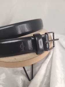 Cintura Dockers nera in vera pelle - Uomo taglia 48 - Foto 1 di 12