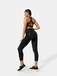 NUOVO Fanka Body Donna Sculpt Lift n Curve Leggings Bum Lifting Large - Nero - Foto 1 di 8