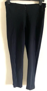 Marks & Spencer Black Stretch Pants Leggings Trousers UK 14 Medium - Picture 1 of 4