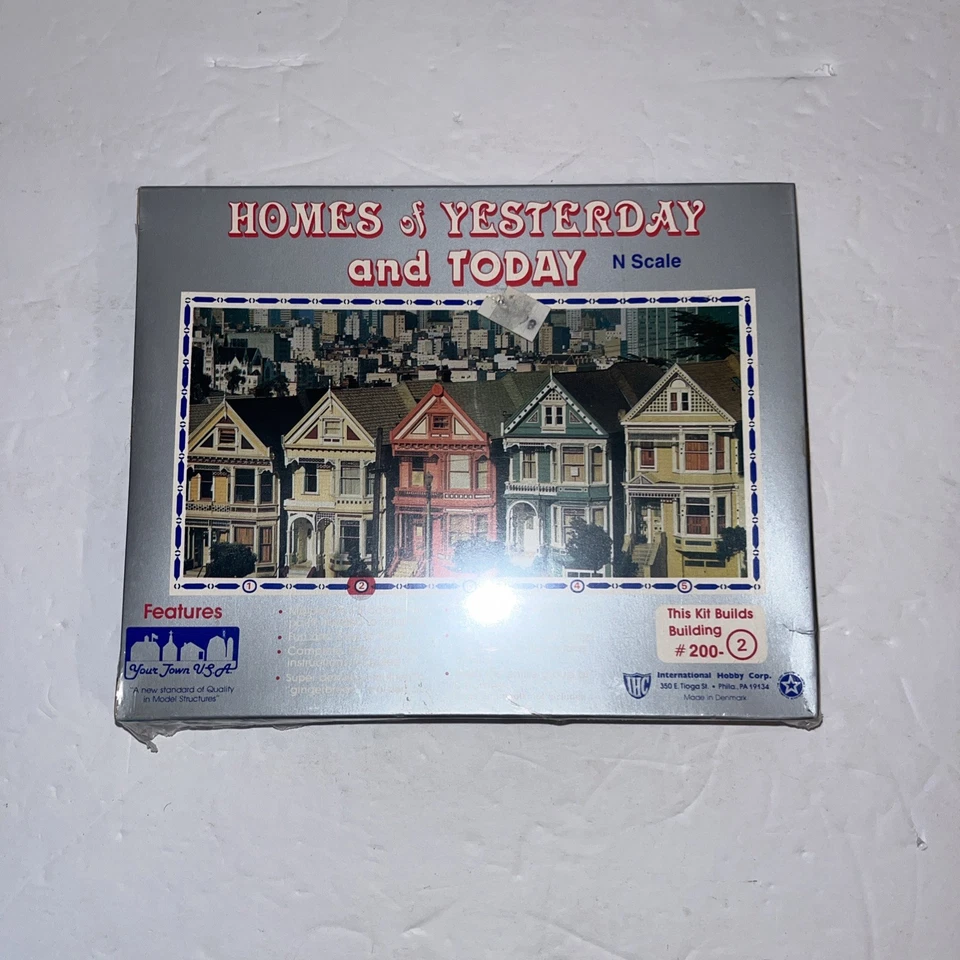 IHC 200-2 N Scale Homes of Yesterday and Today Building Kit - Image 1 of 1