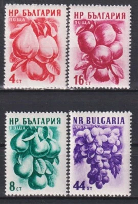 BULGARIA  Mint stamps Flora Fruits 1956 avdpz - Image 1 of 4