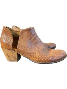 Officine Creative Womens 40 US 10 Booties Ankle Boots Shoes Brown Leather 2.5” - Picture 1 of 13