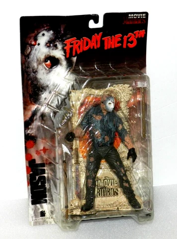 McFARLANE MOVIE MANIACS JASON FRIDAY THE 13TH FIGURE NEW SEALED HORROR SERIES 1 Cover