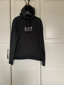 Emporio Armani EA 7 Hoodie Size Large Pullover Men’s - Picture 1 of 11
