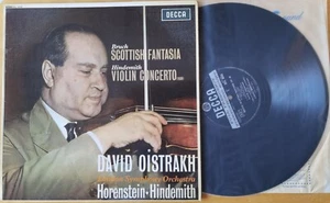 Earliest David Oistrakh Bruch Hindemith LP Decca SXL 6035 ASD SAX ED1 - Imagen 1 de 2