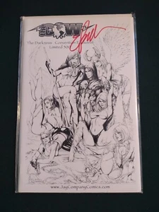 The Darkness #20 LTD 500 cómics de Jay Company FIRMADOS EBAS BOCETO CUBIERTA con certificado de autenticidad - Imagen 1 de 9