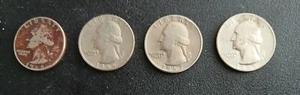 Washington Quarters- coins 1965, 1966 x2, 1967 see pictures - Picture 1 of 2