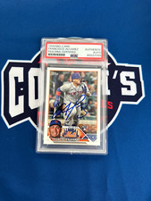 Francisco Alvarez Autographed 2023 Topps Rookie Card (PSA SLAB)