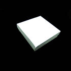 100 White Swirl Cotton Filled Jewelry Gift Boxes 3 1/2" X 3 1/2" X 1"